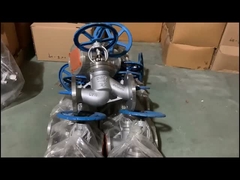 SONGO Flange End Globe Valve DN50 2inch API ANSI 150LB PTFE Stainless Steel 304 CF8 with Handwheel