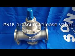 Diaphragm Pressure Reducing valve High Temperature EPDM Seal Flange End  for Steam