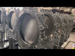 SS304 Slurry Pneumatic Flange Knife Gate Valve Lug Air Cylinder Control valve