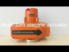  Multi Turn Electric Motorized Actuator PLC Controlled IP68 DC24V 12V AC110V 220V Showcase