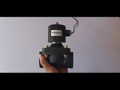 Plastic Solenoid Valve Timer Normally Closed For Irrigation Water Fountain