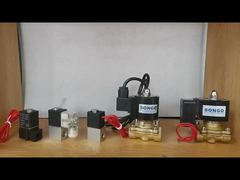 View Aluminium Alloy Solenoid Magnetic Valve Normally Closed Electric 2V Demo