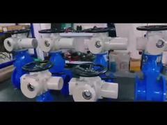 Motorized cast iron flange gate Valve