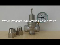  piston Pressure Reducing Valve Stainless Steel 304  Pressure Control Reducing Valve For You