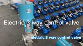電動3ウェイコントロールバルブ