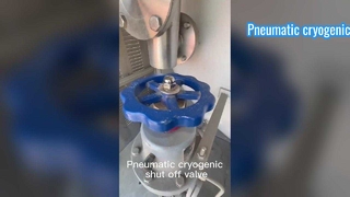 空気圧極低温遮断弁